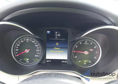 2017 Mercedes-Benz C 300 4Matic из США, поврежденный, VIN 55SWF4KB9HU209862